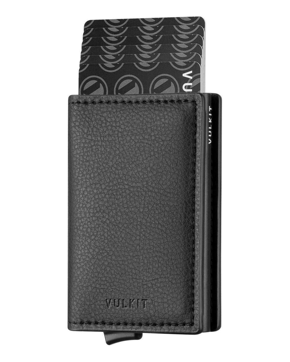 3436 Credit Card Holder RFID Blocking Leather Automatic Pop Up Wallet